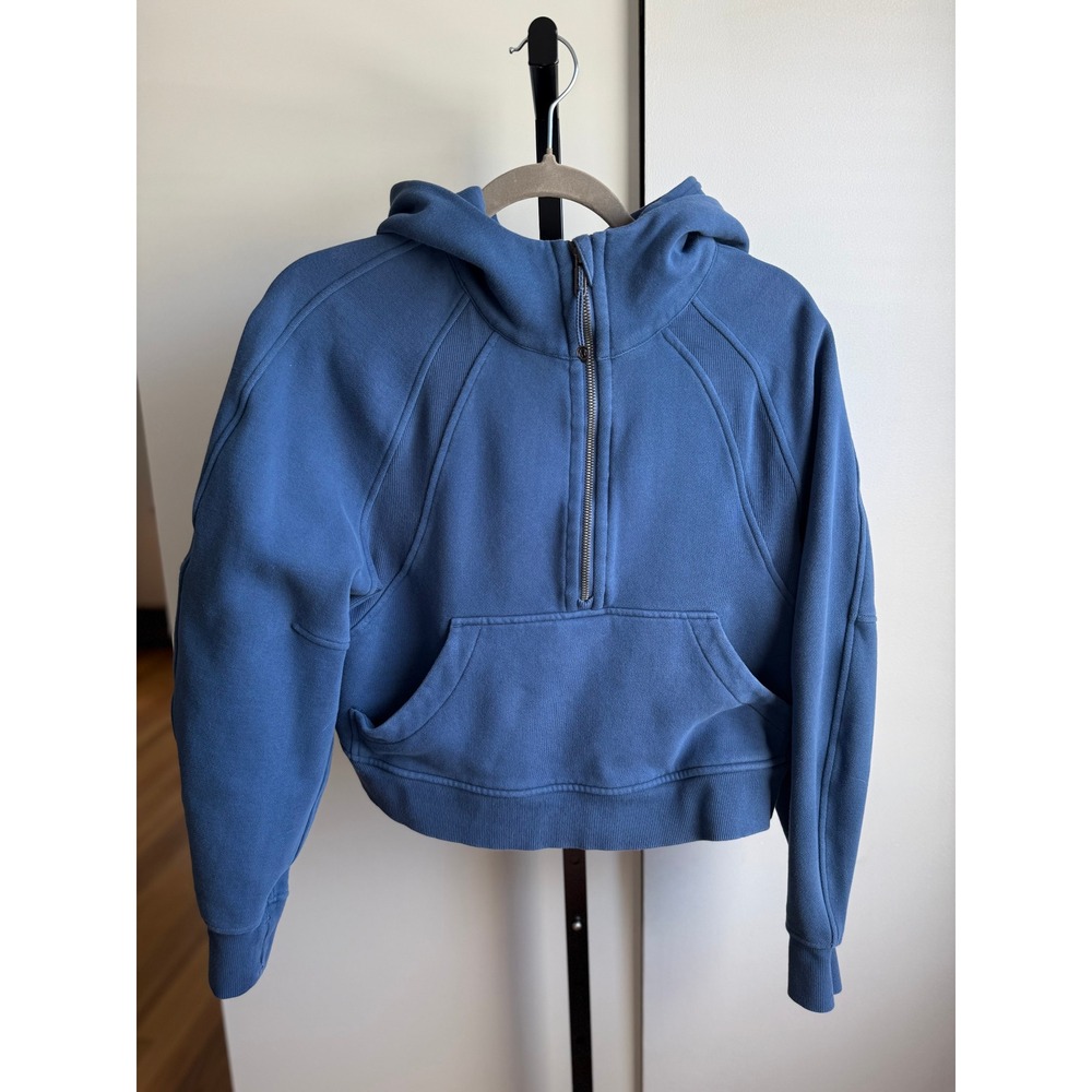 Lululemon Scuba‎ Oversized Half-Zip Hoodie – Size XS/Small - Pitch Blue